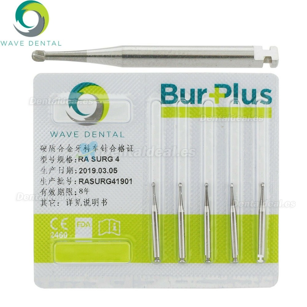 Dental RA SURG 4 Burs Surgical Length (26mm)